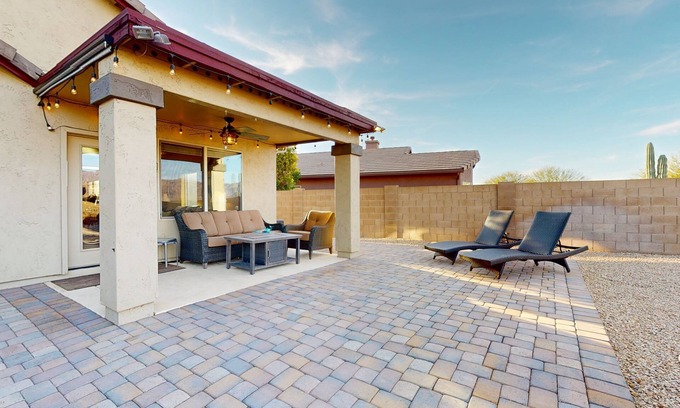 Gold Canyon House | Serene Desert Escape with Mountain Views and Relaxing Spa