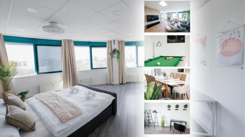 Neureut Apartment | Design Penthouse - 4SZ - 2Bäder - Whirlpool - 2 Parkplätze - Dachterrasse