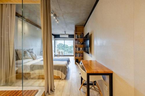 Chacarita Apartment | Stylish Design Studio BA with Inviting Pool Access