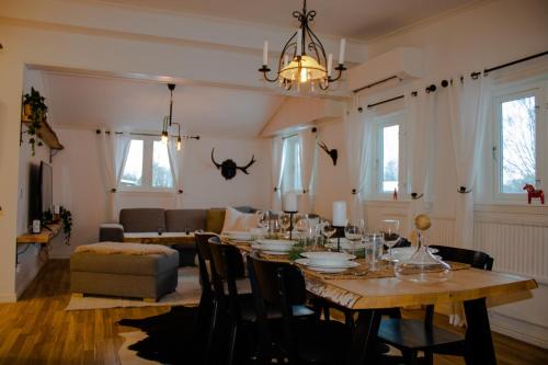 Borlange Apartment | Elegant Country Apartment: Pet and Child Friendly Retreat