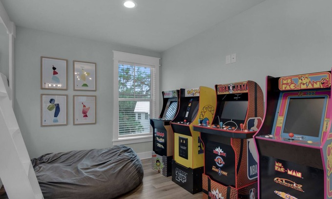Treetop House | Stylish Retreat with Arcade Room & Oceanfront Views