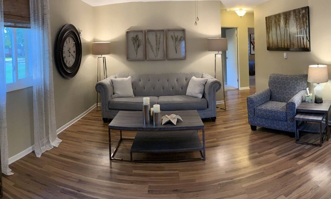 Farmington House | Designer Getaway: Remodeled Home Near Downtown, Family-Friendly