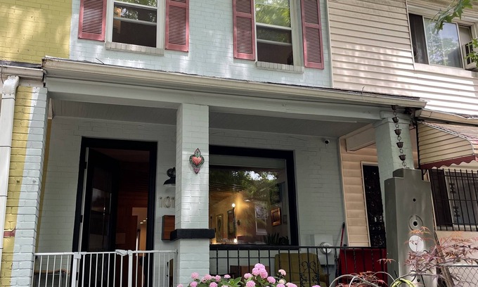 Columbia Heights House | Stylish Designer Home in Prime Location for Extended Stays