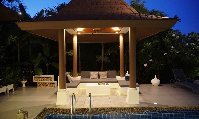 Wang Pong Villa | Designer Villa with Mountain View & Private Pool Access