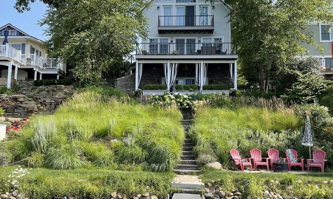 Gregory House | Designer Lakefront Retreat Near Ann Arbor with Ocean Views