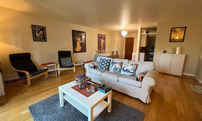Newton Center Apartment | Ideal Two-Bedroom Unit for Families Near Boston!