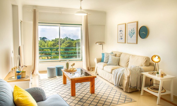 Costa de Caparica Apartment | Destiny - Caparica Apartment with Ocean View & Spa