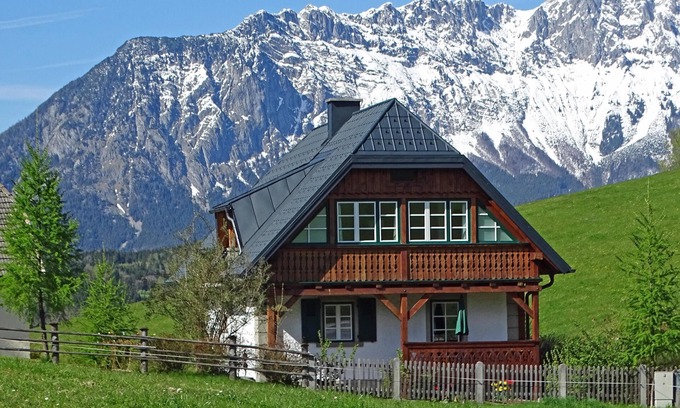 Grosssoelk House | Serene Chalet Retreat Surrounded by Nature's Beauty