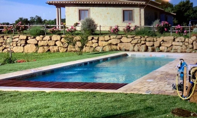 Gradoli House | Spacious Holiday House Gradoli with Private Pool & Kitchen
