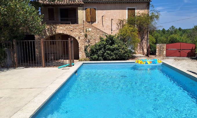 Vagnas House | Relaxing Home with Private Pool Perfect for Family Getaways