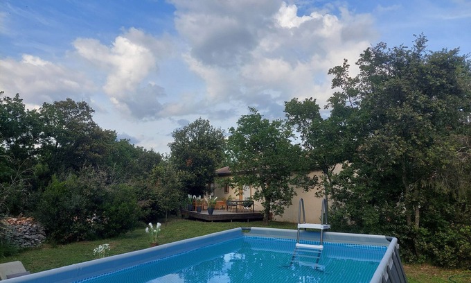 Labastide-de-Virac House | Secluded Villa with Pool and Spa Near Vallon Pont d'Arc