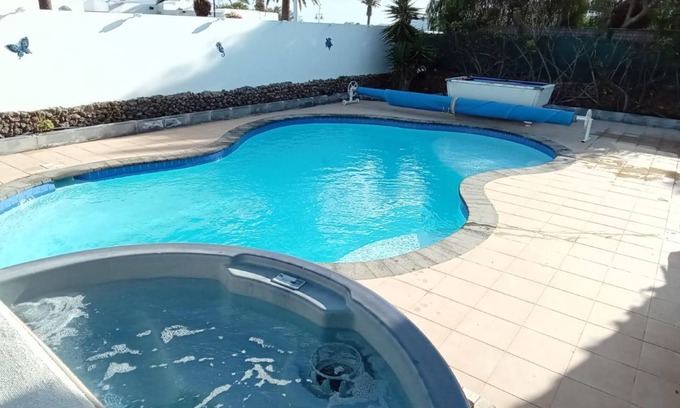 Playa Blanca Villa | Beautiful Villa Steps from Playa Blanca with Private Pool