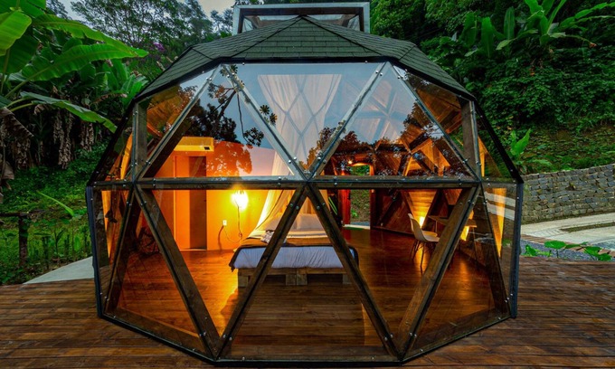 Paraty Cabin | Enchanting Deva Dome: Nestled in Atlantic Forest's Beauty