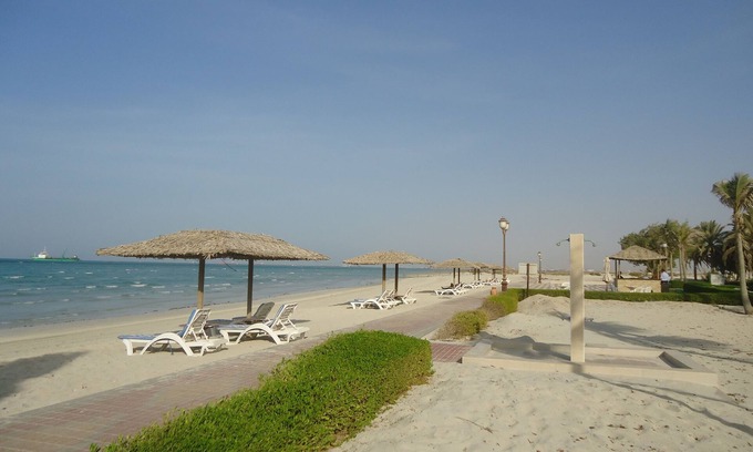 Jebel Dhanna Hotel | Ocean View Bliss at Dhafra Beach Hotel - Rated 9/10 by Guests