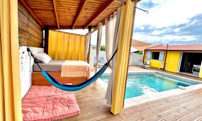 Saint-Pierre Villa | Experience Relaxation at Diamant Noir with Pool Access