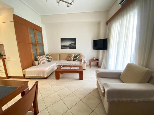 Agios Andreas Apartment | Family-Friendly DiFan Sea Homes A5 with Ocean View
