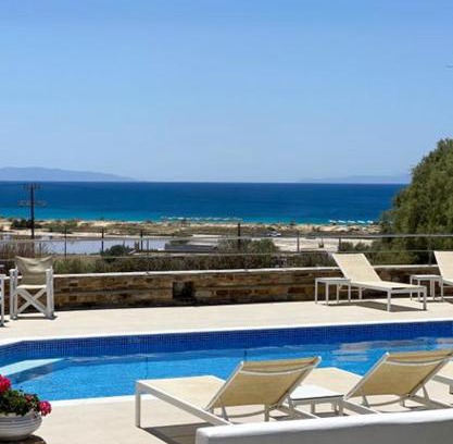 Agios Prokopios Apartment | Exceptional Oceanfront Retreat at Dina Naxos Studios