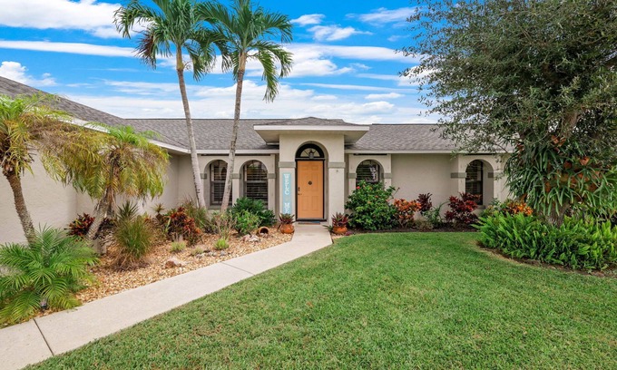 Lochmoor Waterway Estates House | Waterfront Pool Home Retreat with Direct Gulf Access