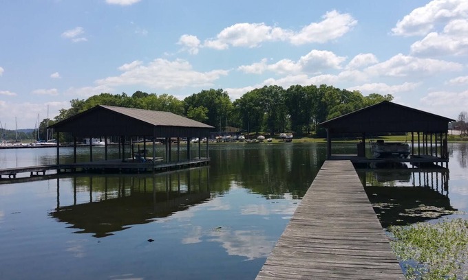 Guntersville Cabin | Beautiful Lake Guntersville Retreat with Boat House Access