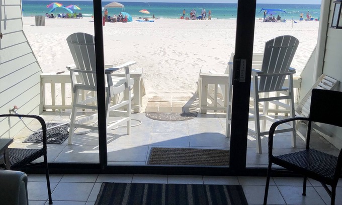 Sunnyside House | Beachfront Bliss: Enjoy Ocean Views from Your Private Patio