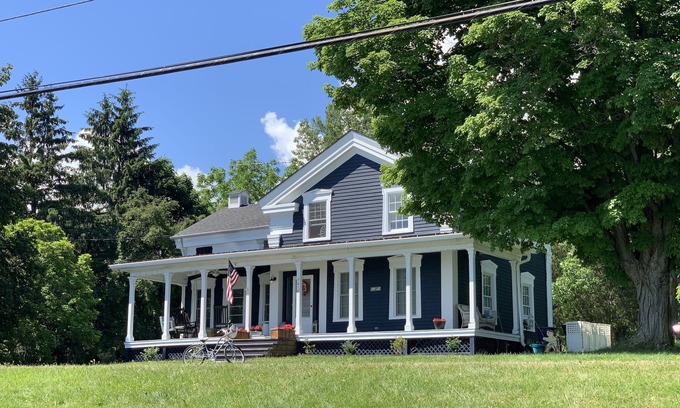 Interlaken Other | Waterfront Farmhouse on Cayuga Lake with Dock & Pool Access