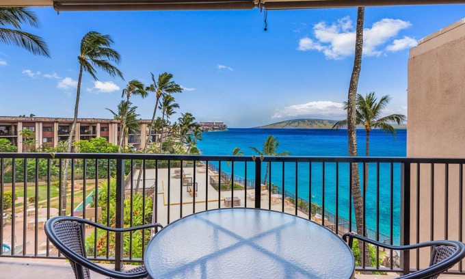 Honokowai Condo | Oceanfront Retreat: Guest Rated 10/10 with Full Ocean View