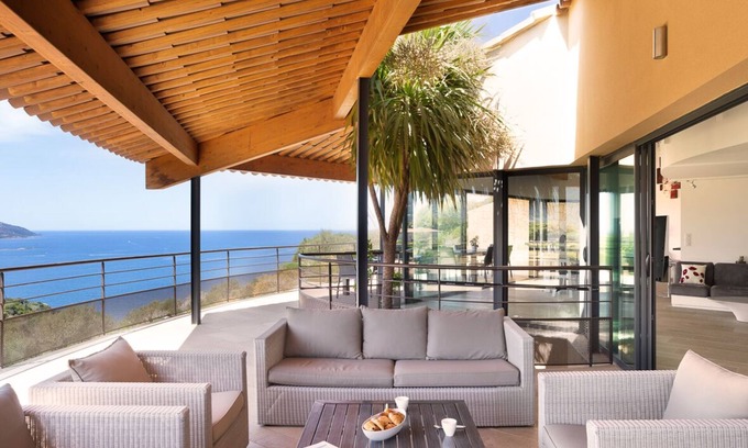 Calcatoggio Villa | Comfort and Oceanfront Bliss at L'EXCEPTION in Corsica