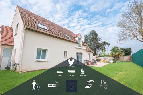 Guermantes House | Enjoy Family Fun Near Disneyland-Paris with Pool Access