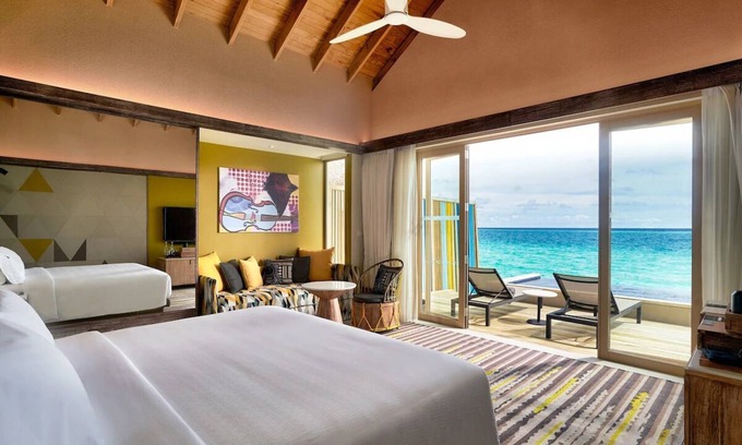 Farukolhufushi Island Hotel | Experience Overwater Villas with Underwater Music Delights