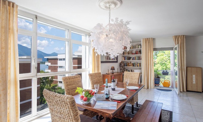 Minusio Apartment | Unforgettable Stay at Divina Minusio, Locarno's Gem