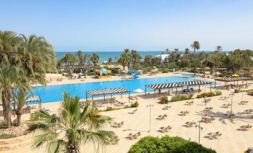 Aghir Hotel | Experience Djerba Castille: Poolside Oasis with Ocean Views