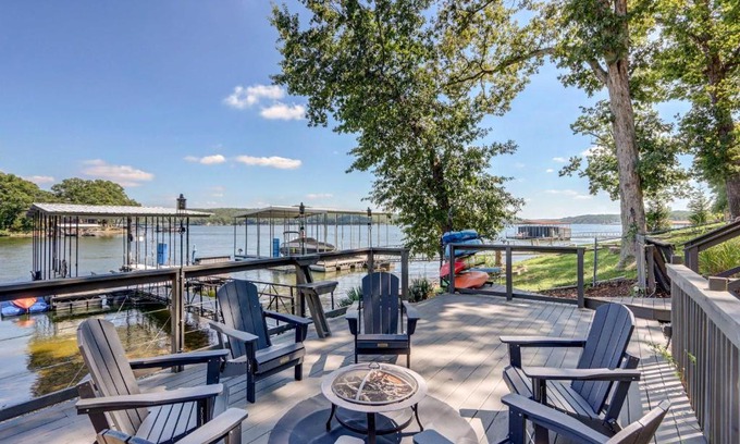 Sunrise Beach House | Serene Lakefront Retreat with Private Dock and Kayaks
