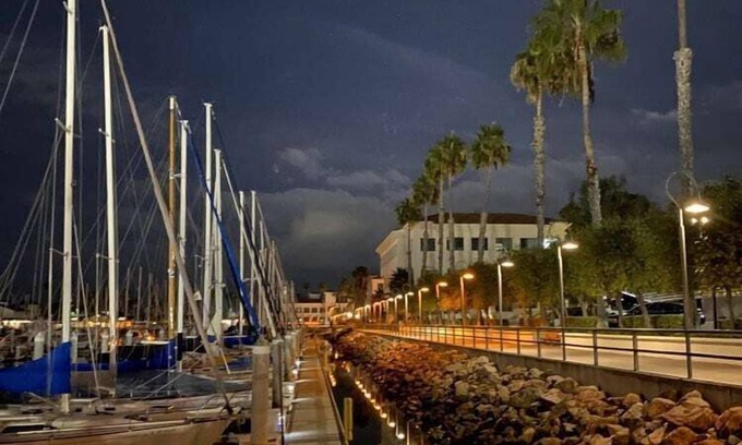 Central San Pedro House | Dockside: Modern Townhome with Views & Family-Friendly Amenities