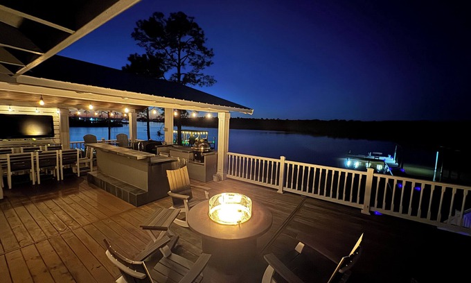 Ono Island House | Beautiful Waterfront Home with Private Dock in Perdido Key