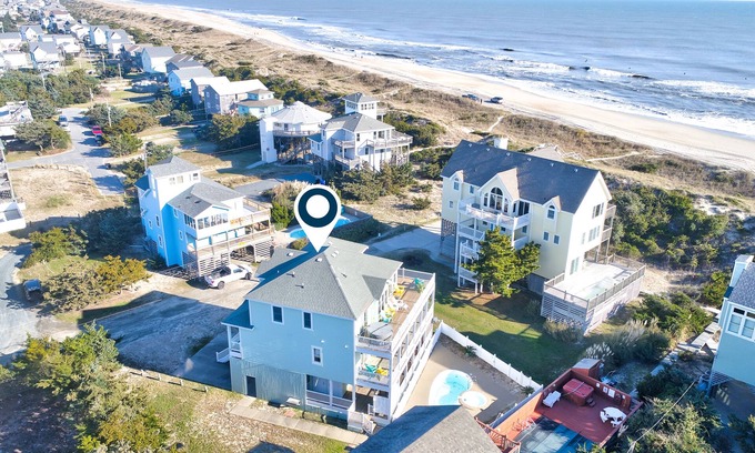 Avon House | Pet-Friendly Beach Home with Pool, Hot Tub & Game Room