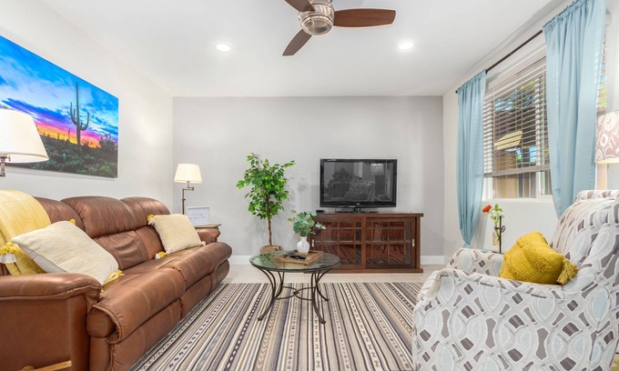Chandler House | Explore Downtown Chandler: Cozy Home with Private Yard