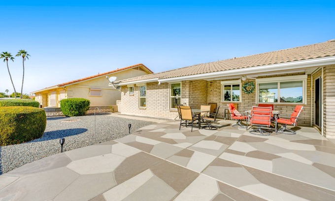 Sunland Village East House | Pet-Friendly Retreat with Pool, Hot Tub & Fitness Center