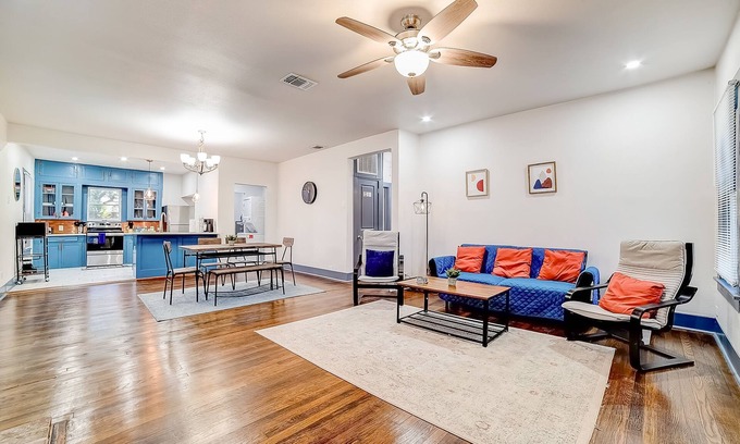 Highland Park House | Pet-Friendly Retreat with Fenced Yard & Top Amenities