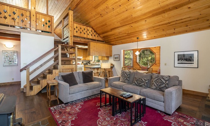 Truckee Cabin | Wooded Cabin Getaway: Guest Rated 9.8 with Rec Center Access