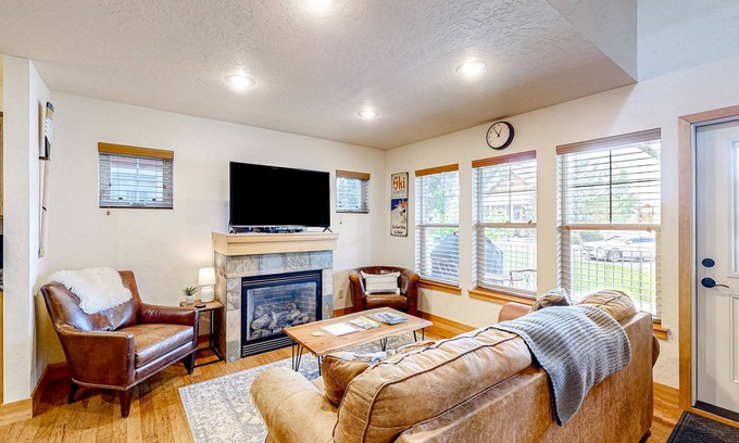 Dover House | Pet-Friendly Retreat with Patio, Grill & Cozy Fireplace