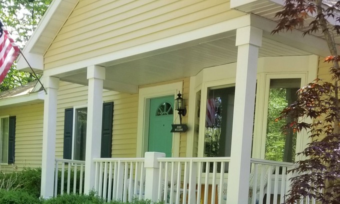 Shorewood-Tower Hills-Harbert House | Pet-Friendly Retreat with Hot Tub Near Warren Dunes