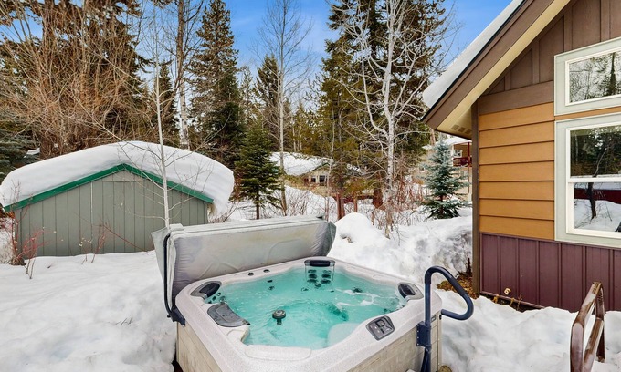 McCall Cabin | Dog-Friendly Lake-View Retreat with Private Hot Tub & Pool