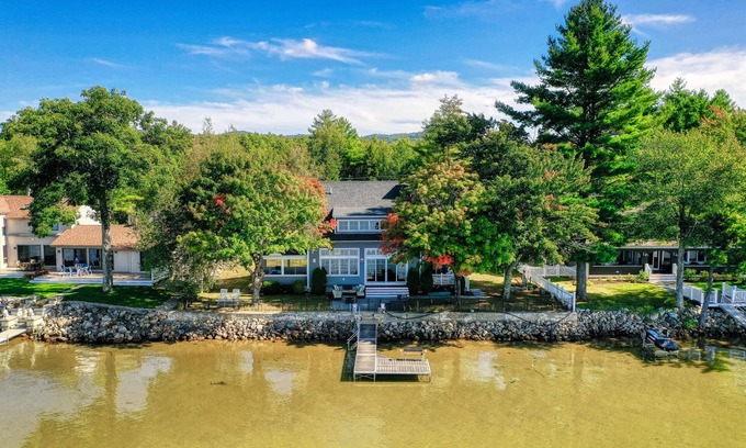 Center Ossipee House | Pet-Friendly Lakefront Retreat with Scenic Views & Cozy Firepit