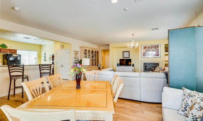 Silverstone Ranch House | Dog-Friendly Las Vegas Home with Private Yard & Spa