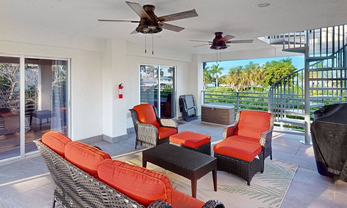Isles of Capri Condo | Top Rated Dog-Friendly Condo with Ocean Views & Patio
