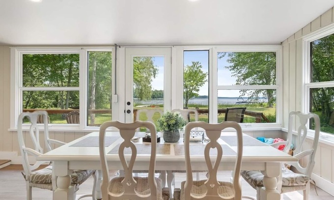 Levering Cottage | Dog Friendly Updated Cottage w/Game Room on Douglas Lake