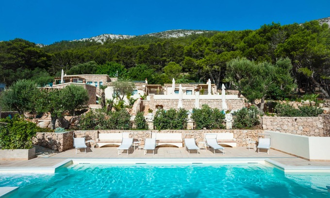 Levanzo Villa | Relax at Dolcevita Egadi Resort with Pool & Ocean Views