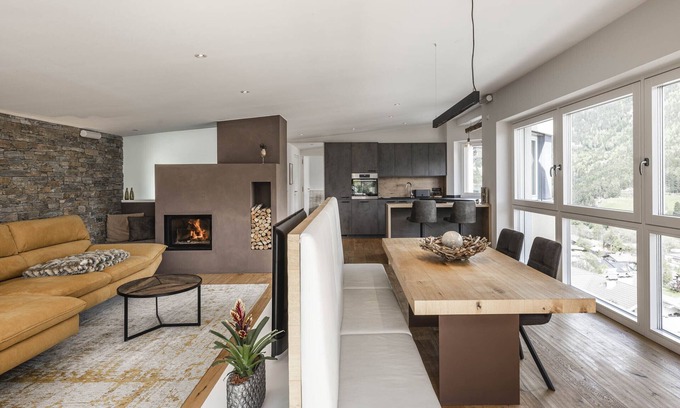 Muhlbach Apartment | Alpine Penthouse with Private Sauna and Whirlpool in Dolomites