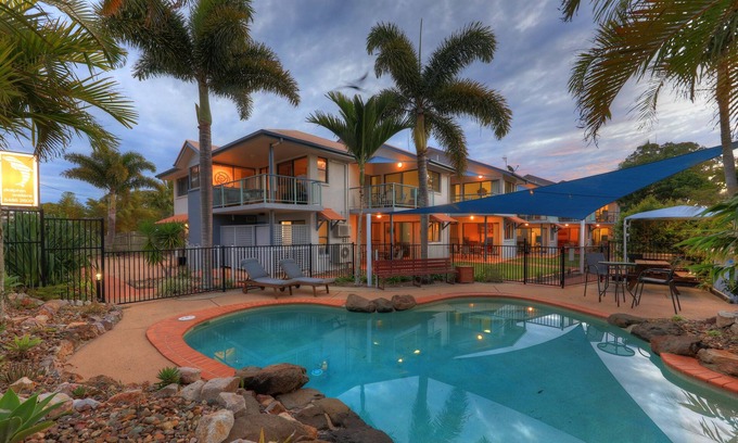 Tin Can Bay Apartment | Oceanfront Bliss at Dolphin Waters Tin Can Bay with Pool