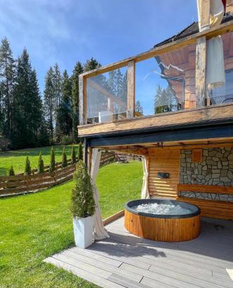 Lapsze Nizne House | Relax at Dom na Zielonym Wzgórzu: Sauna & Jacuzzi Retreat